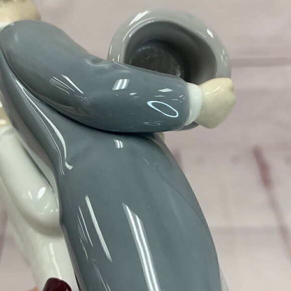 Lladro Porcelain no. 4808 Wedding Bride and Groom Figurine Sculpture - Picture 10 of 12